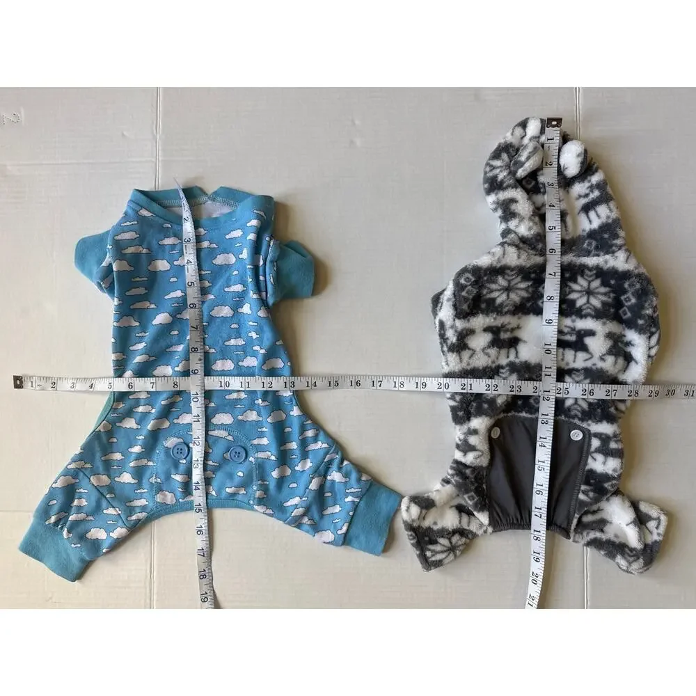 NWT Kong puppy 2 pack blue pink small & medium & 2 outfits medium